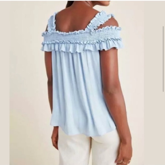 Anthropologie Fin Open Shoulder Too Size Medium - Picture 4 of 11
